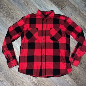 Arizona Red & Black Flannel